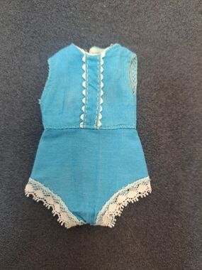 Vintage 1960s Ideal Tammy Sister Pepper Doll Original Blue Romper Japan